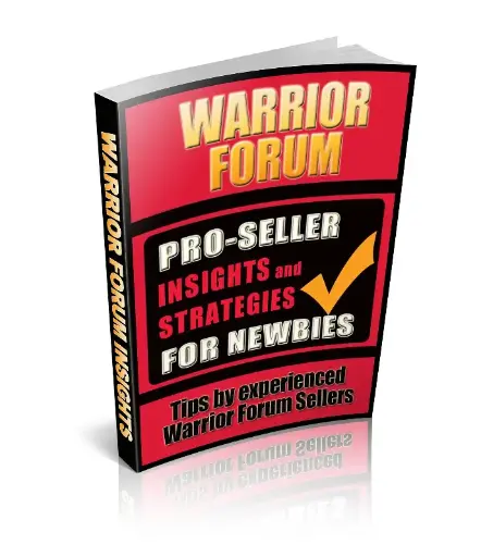 Warrior Forum Pro-Seller Insights and Strategies eBook