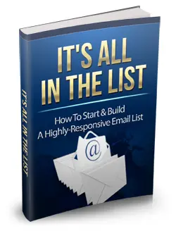 It’s All in the List – eBook