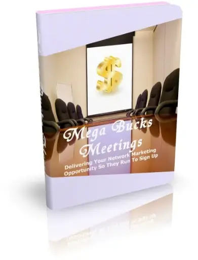 Mega Bucks Meetings – eBook