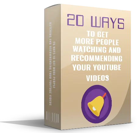 20 Ways to Get More People Watching – eBook