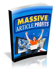 Massive Article Profits eBook